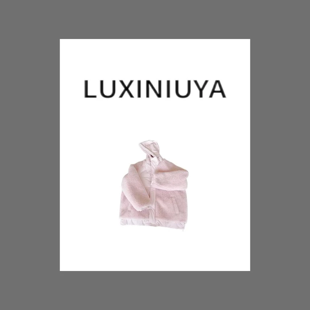 【LUXINIUYA】冬日救星  拼接设计感保暖气质潮流毛呢外套#CX2223