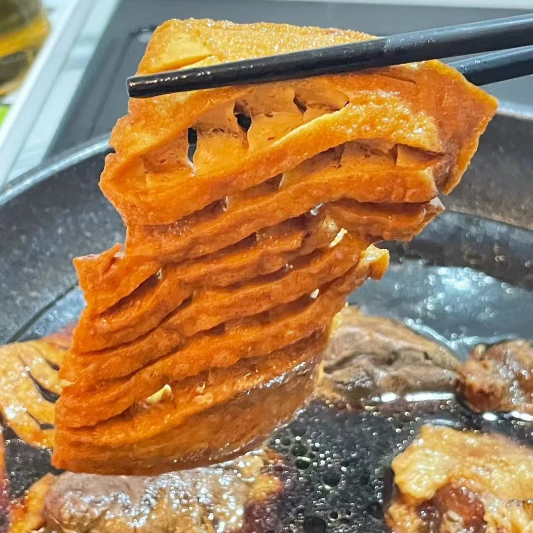 卤千张兰花干子混搭方便菜