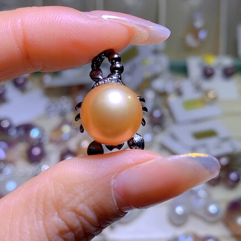 【闪购商品】淡水珍珠吊坠合金