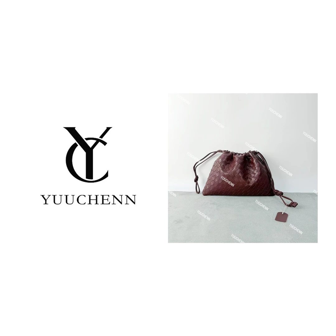 YUUCHENN【dustbag】进口羊皮34cm原创设计高定真皮包 HH6431