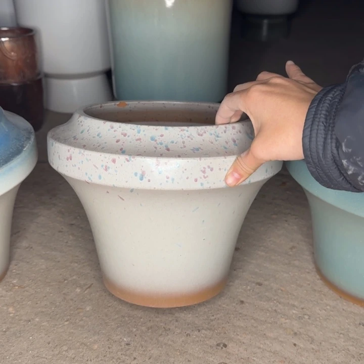 瑕疵花盆处理啦口20高24