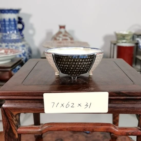 手工手绘釉盆大徳堂