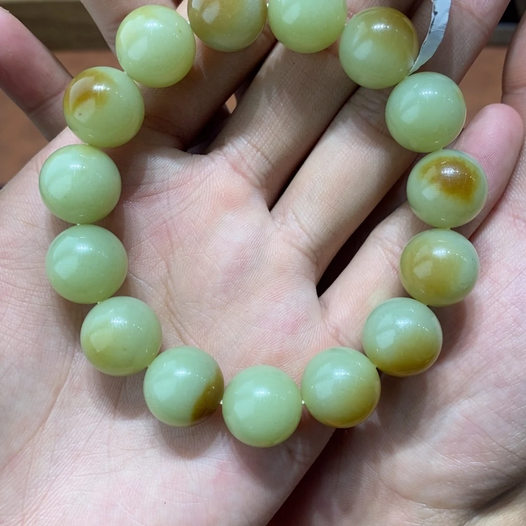 和田玉（糖玉）未镶嵌手链