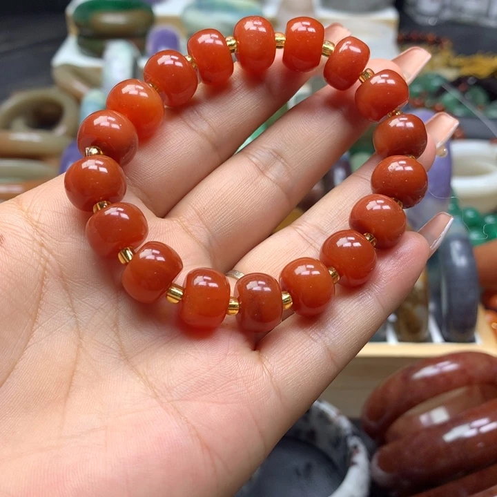 未镶嵌手镯石英质玉