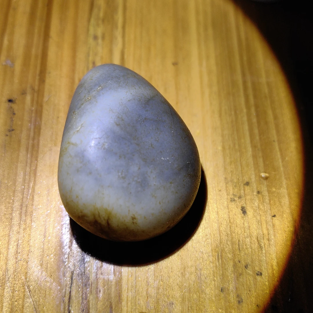 非金属皮质吊坠 青花小原石无修吊坠纯天然配饰饰品