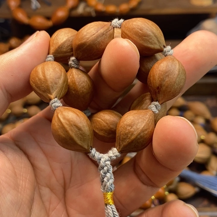 橄榄核手串/手链情*1.4短圆手持