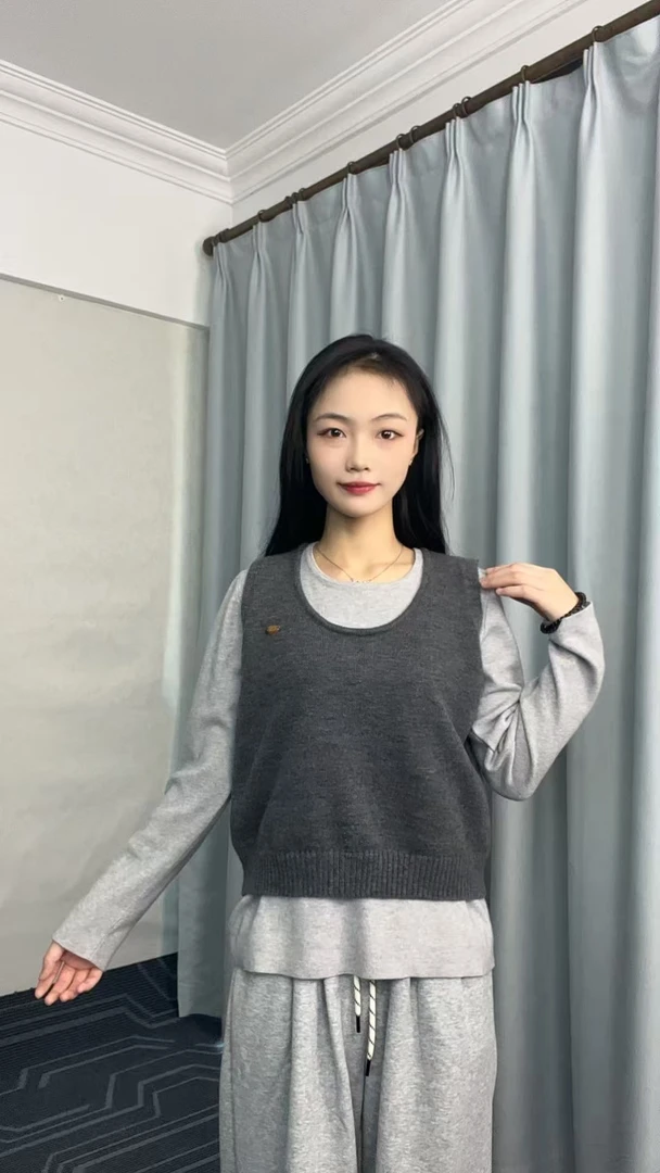 网红毛衫秋季常规撞色宽松毛针织衫厚款时尚薄款韩版