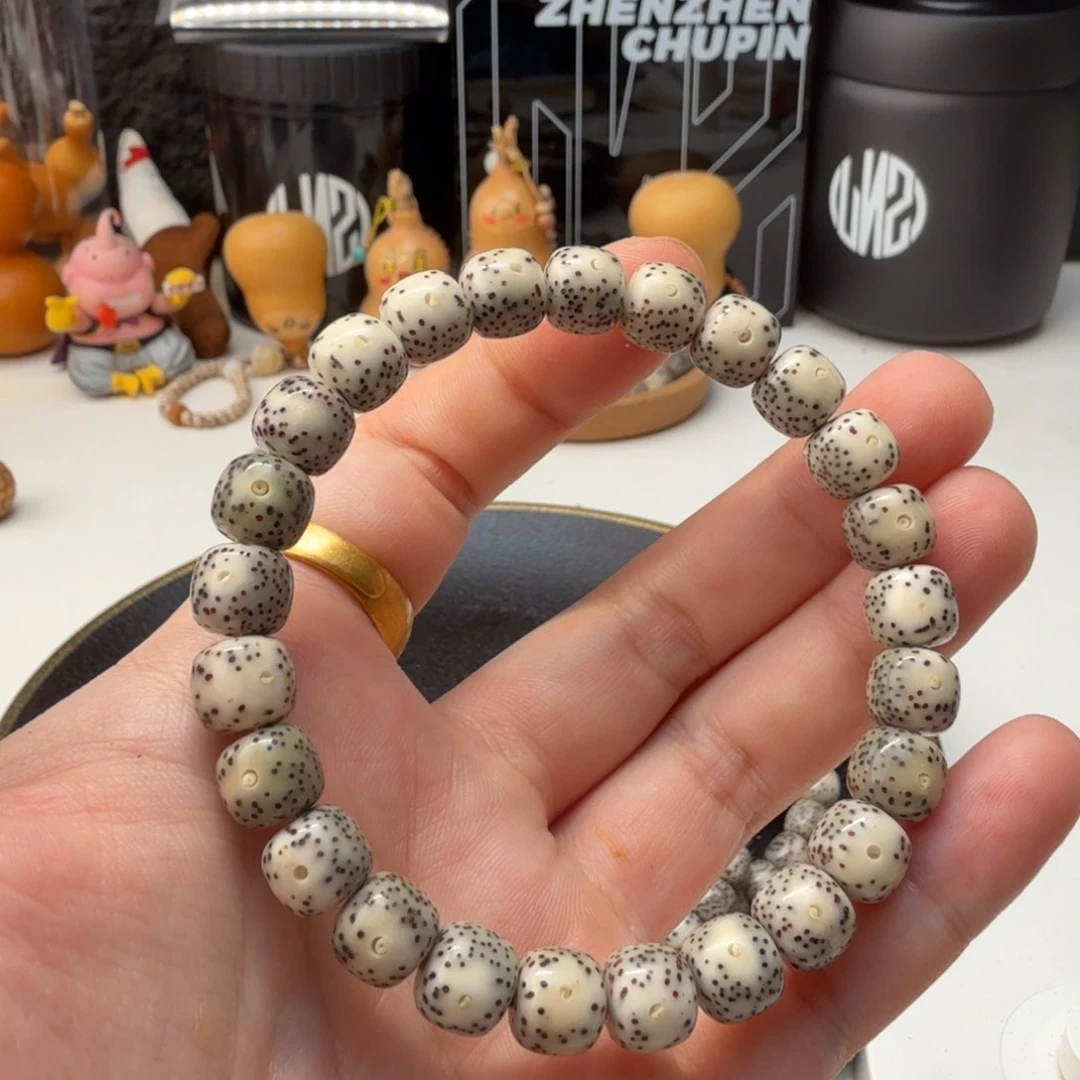 星月菩提手串9（石玉料子款）2号