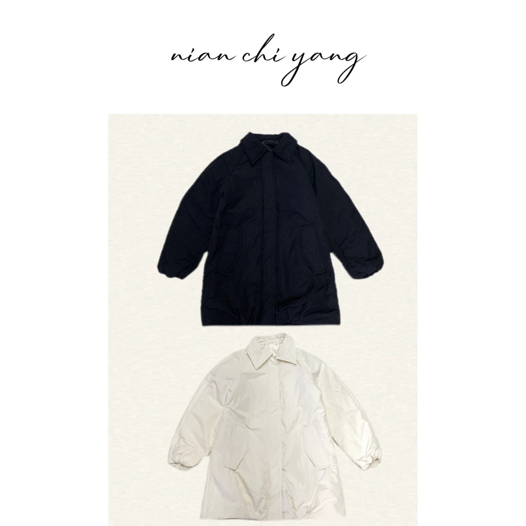 [2024冬]ED衬衫领棉服外套翻领外套MM1550