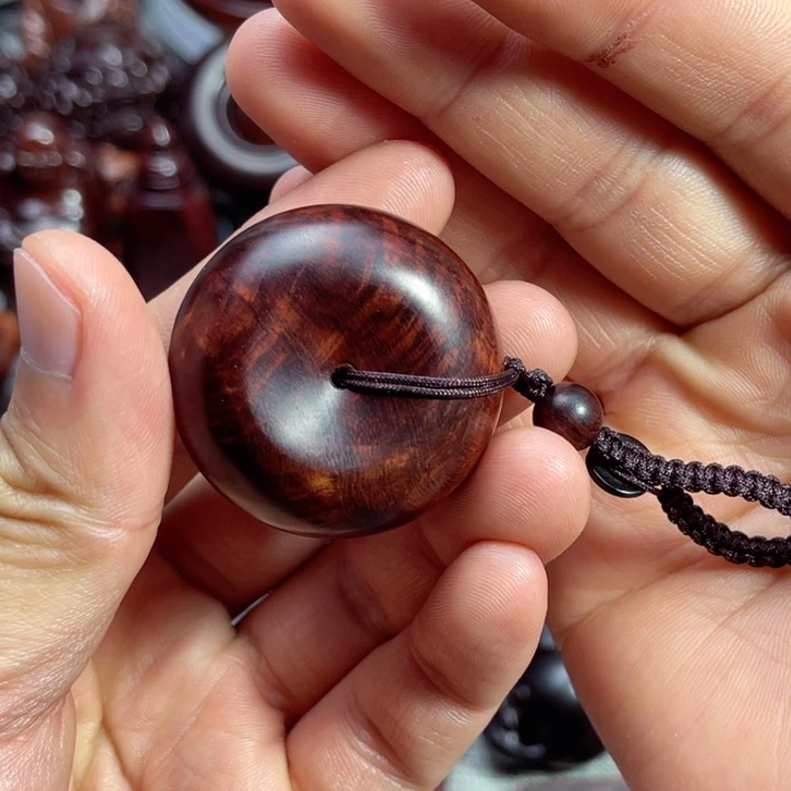 把件黄花梨/降香黄檀平安扣