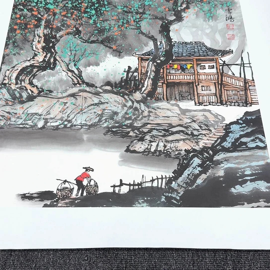 国画【十周年放漏】黄云鸿纯手绘作品50✖️50