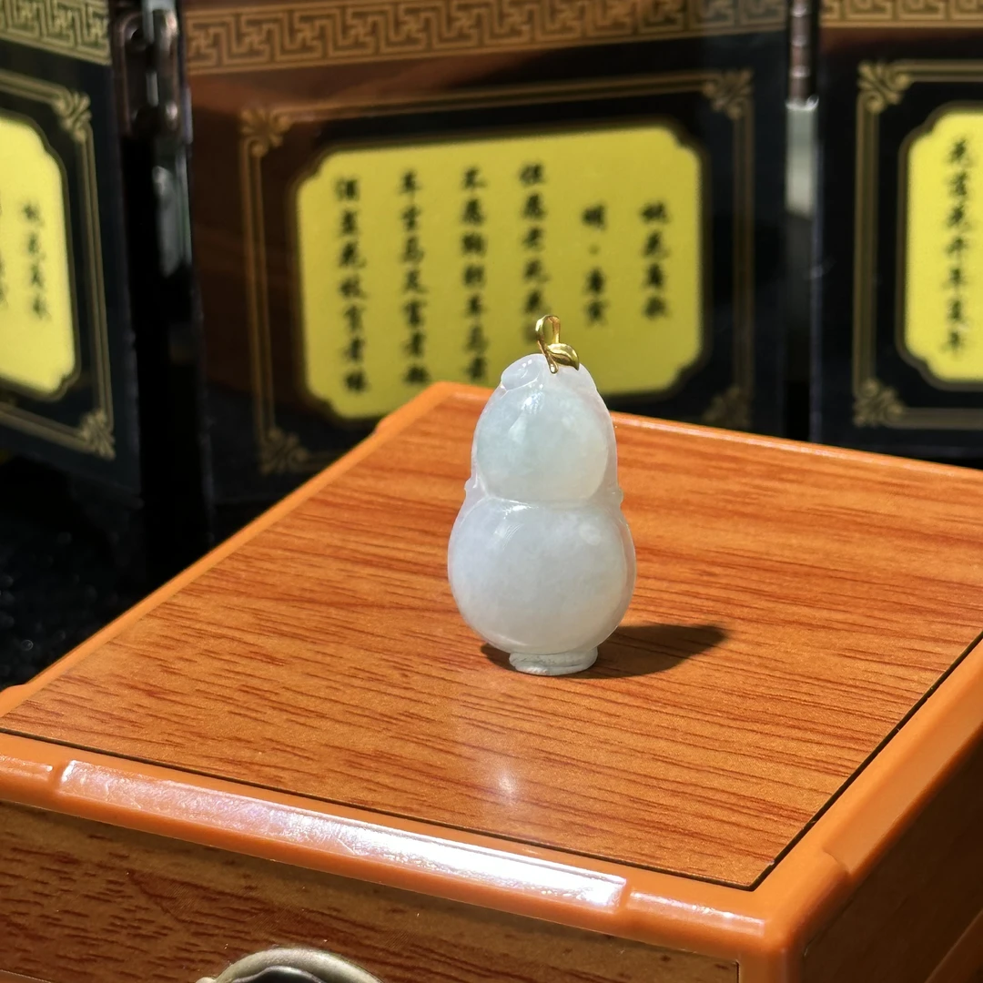3048-天然翡翠-葫芦