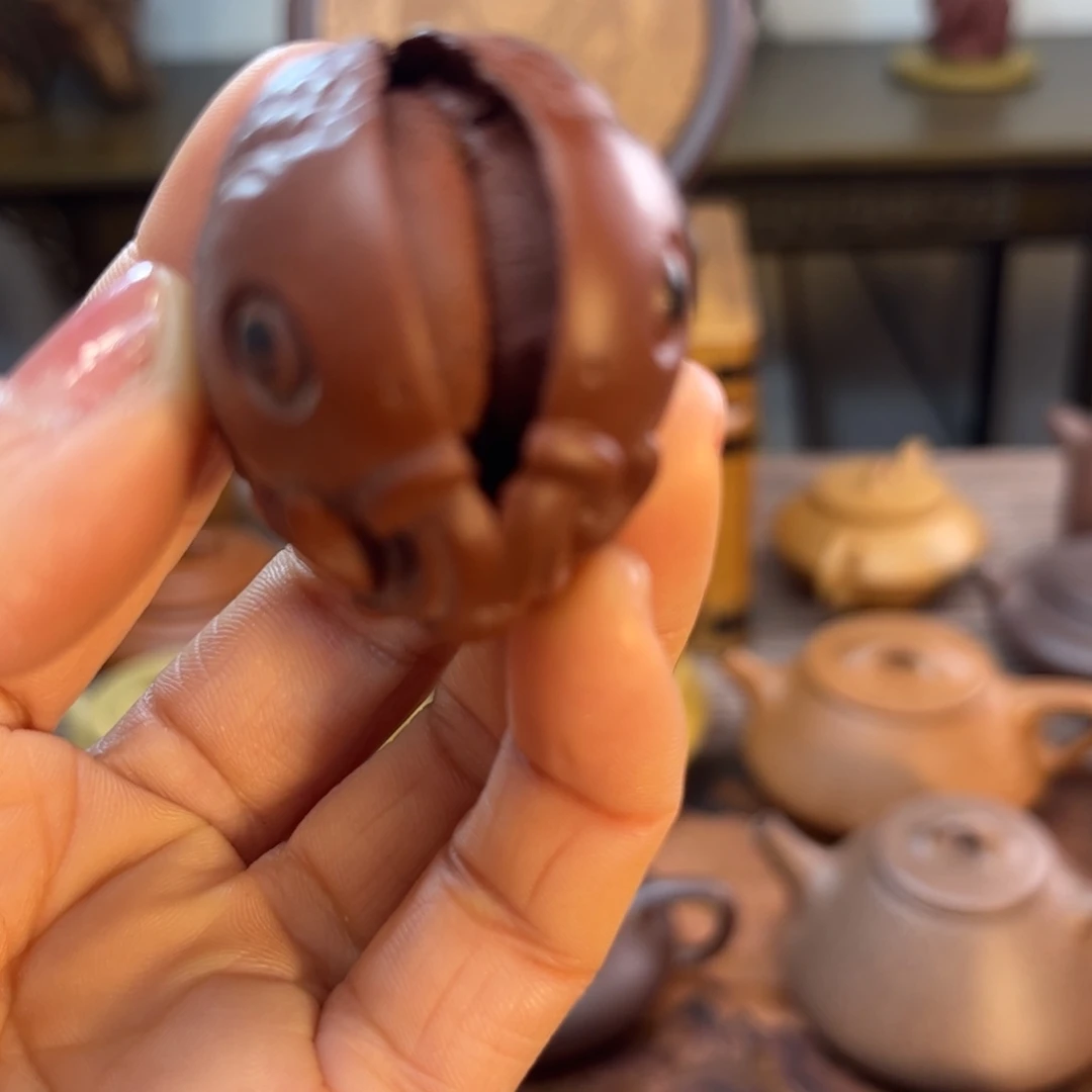 紫砂茶壶叶**好紫砂茶宠