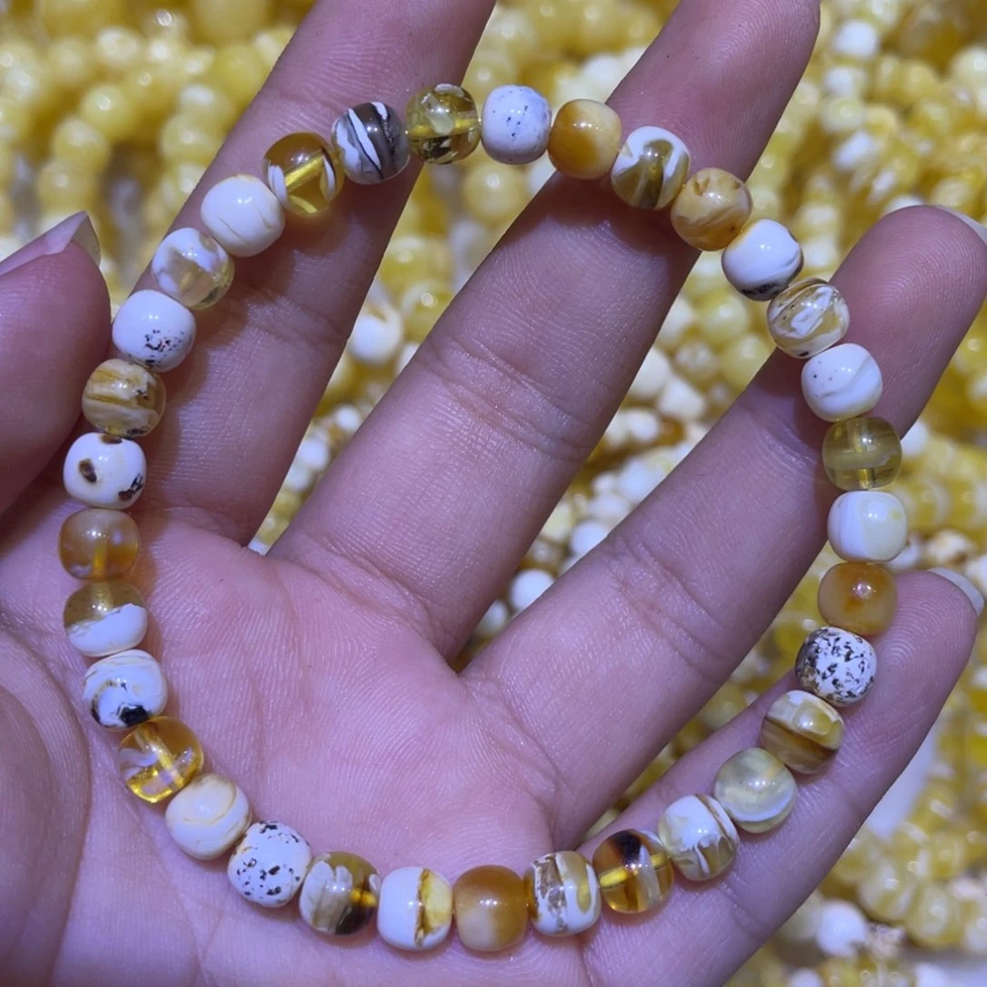 蜜蜡未镶嵌珠宝奇石6.6m