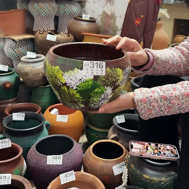 彩绘316高度14口径19