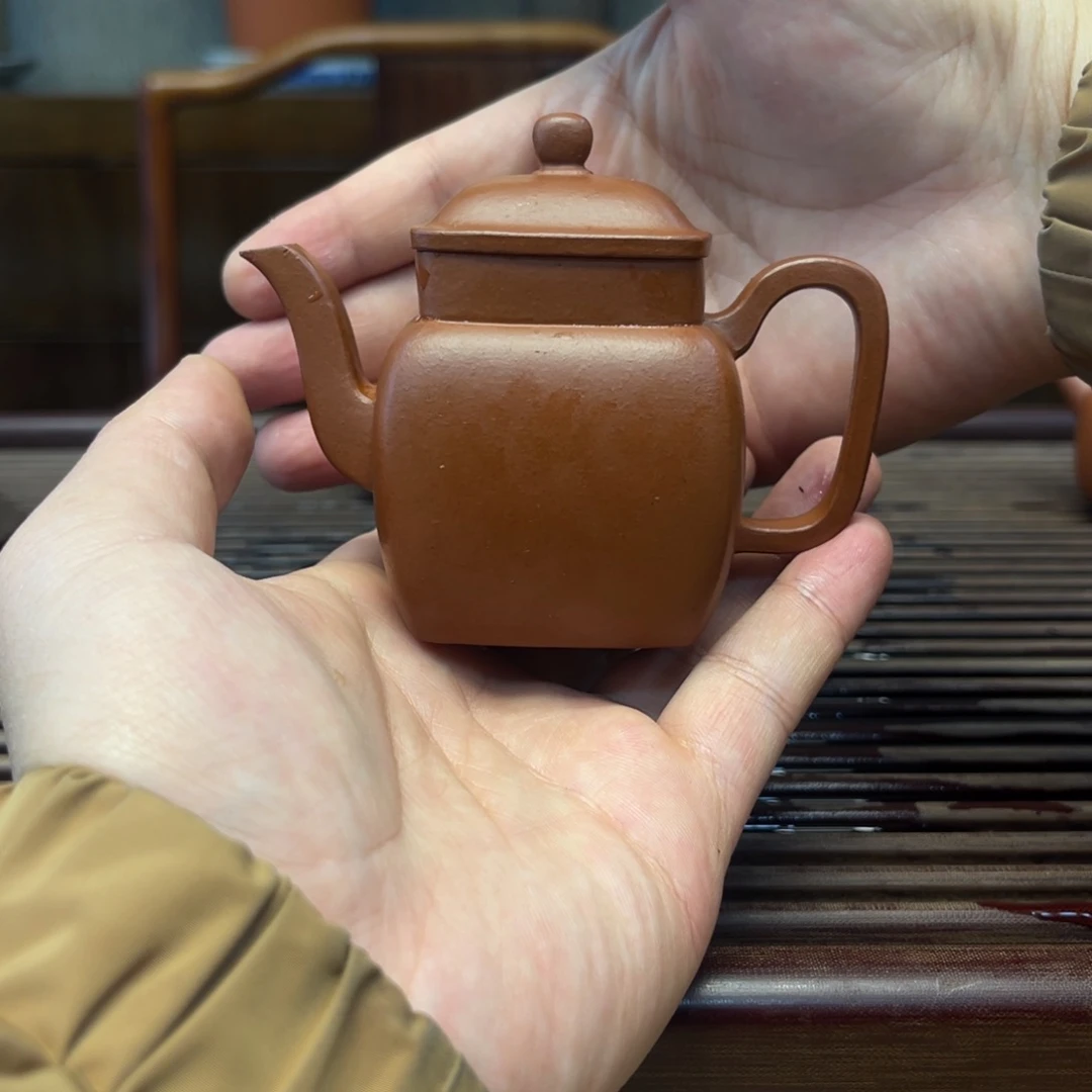 紫砂茶壶-****堂哥方樽壶