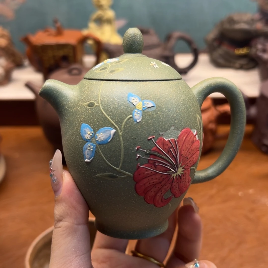 瞒***莱紫砂雕宠小器高品
