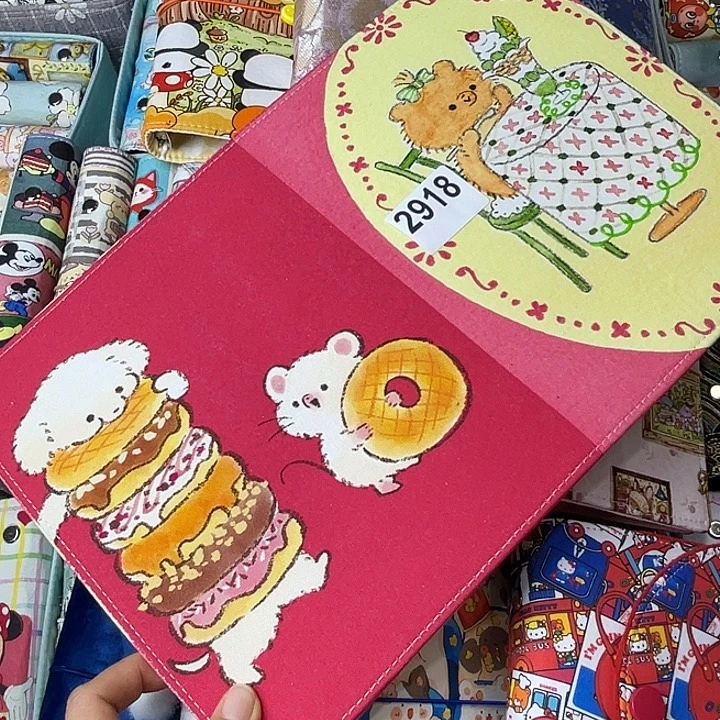 织绣A5 活页不加纸打孔2918