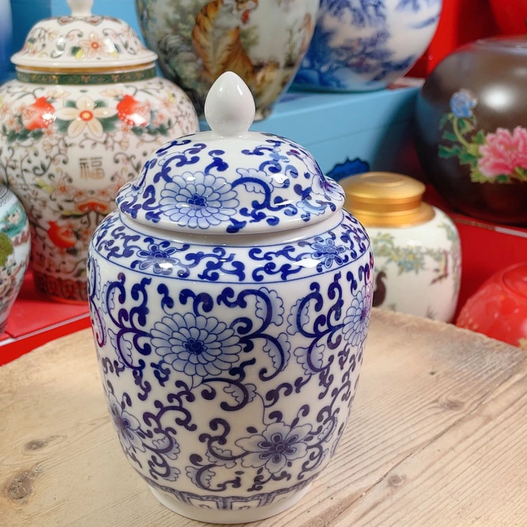 【闪购商品】罐陶瓷茶叶罐密封罐
