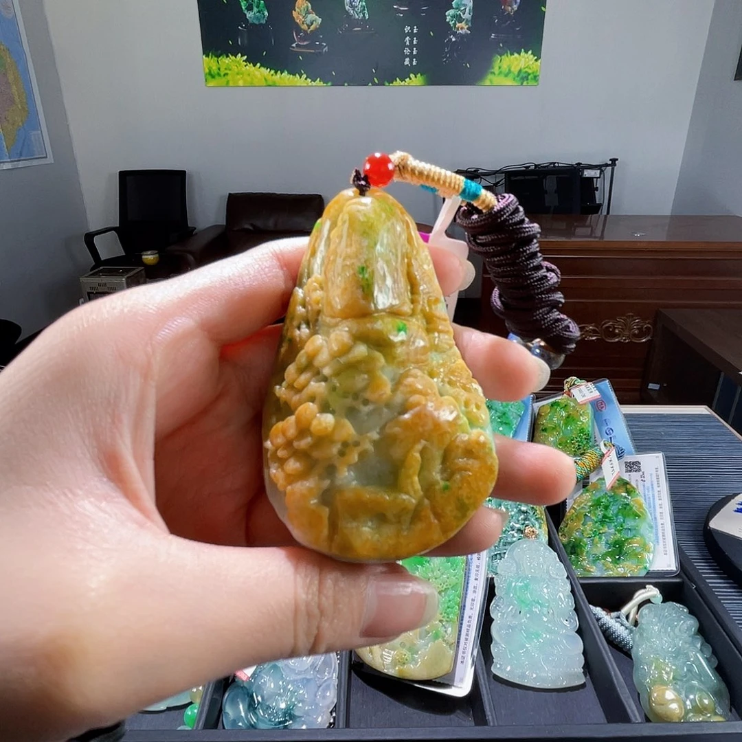 颈饰未镶嵌翡翠翡翠