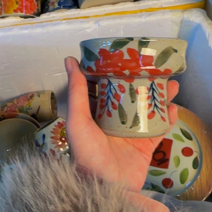 瓷片景德镇陶瓷手工手绘