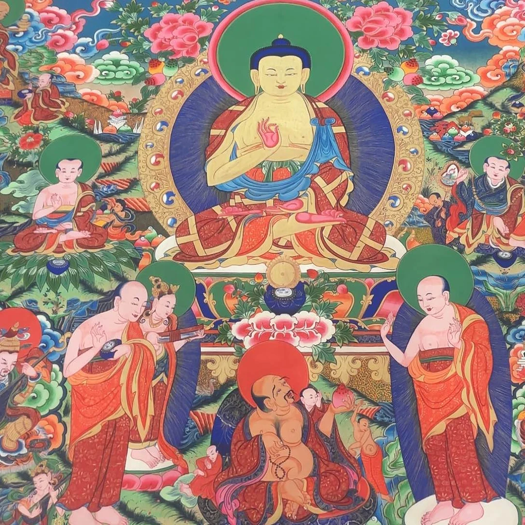 卷轴画唐卡作品欣赏