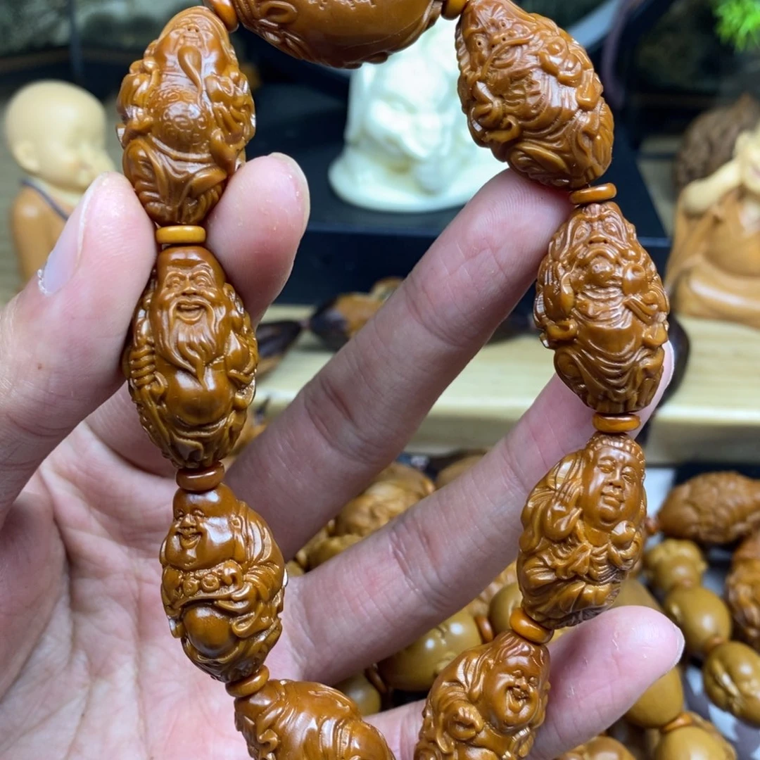 橄榄核手串/手链橄榄核雕工艺手串