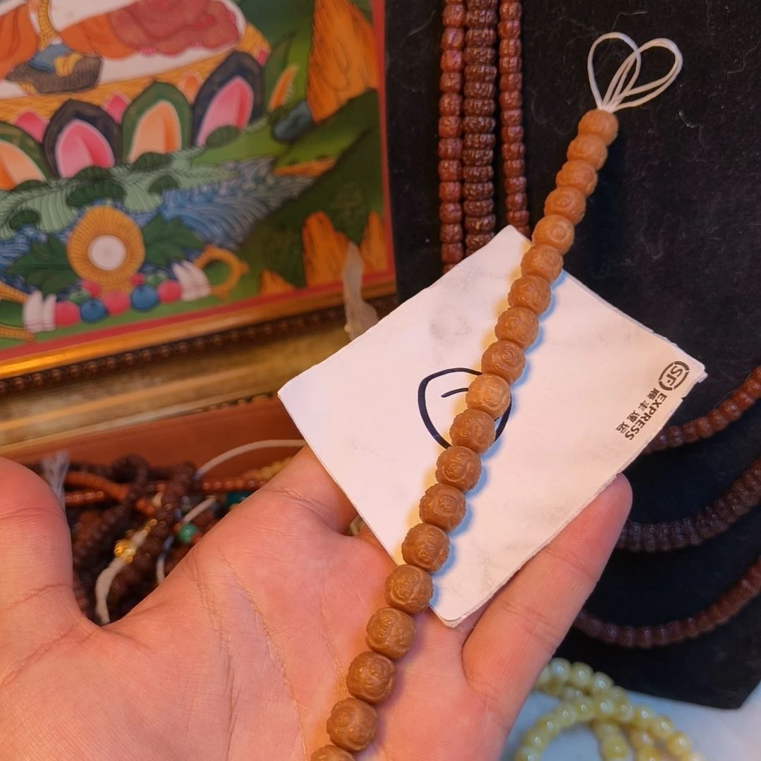 手串猴头核桃直播手工饕餮一图一物