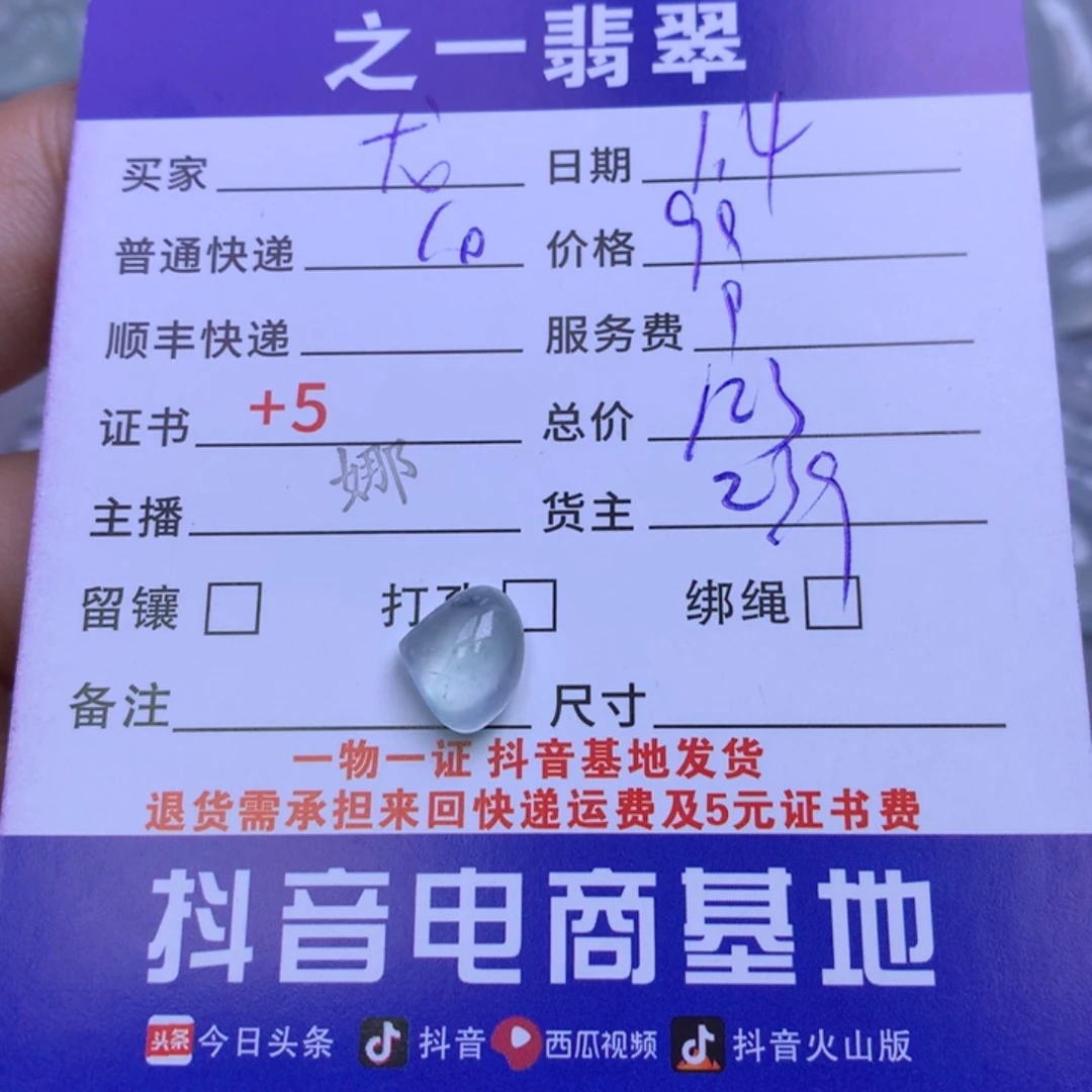 颈饰未镶嵌翡翠龙*