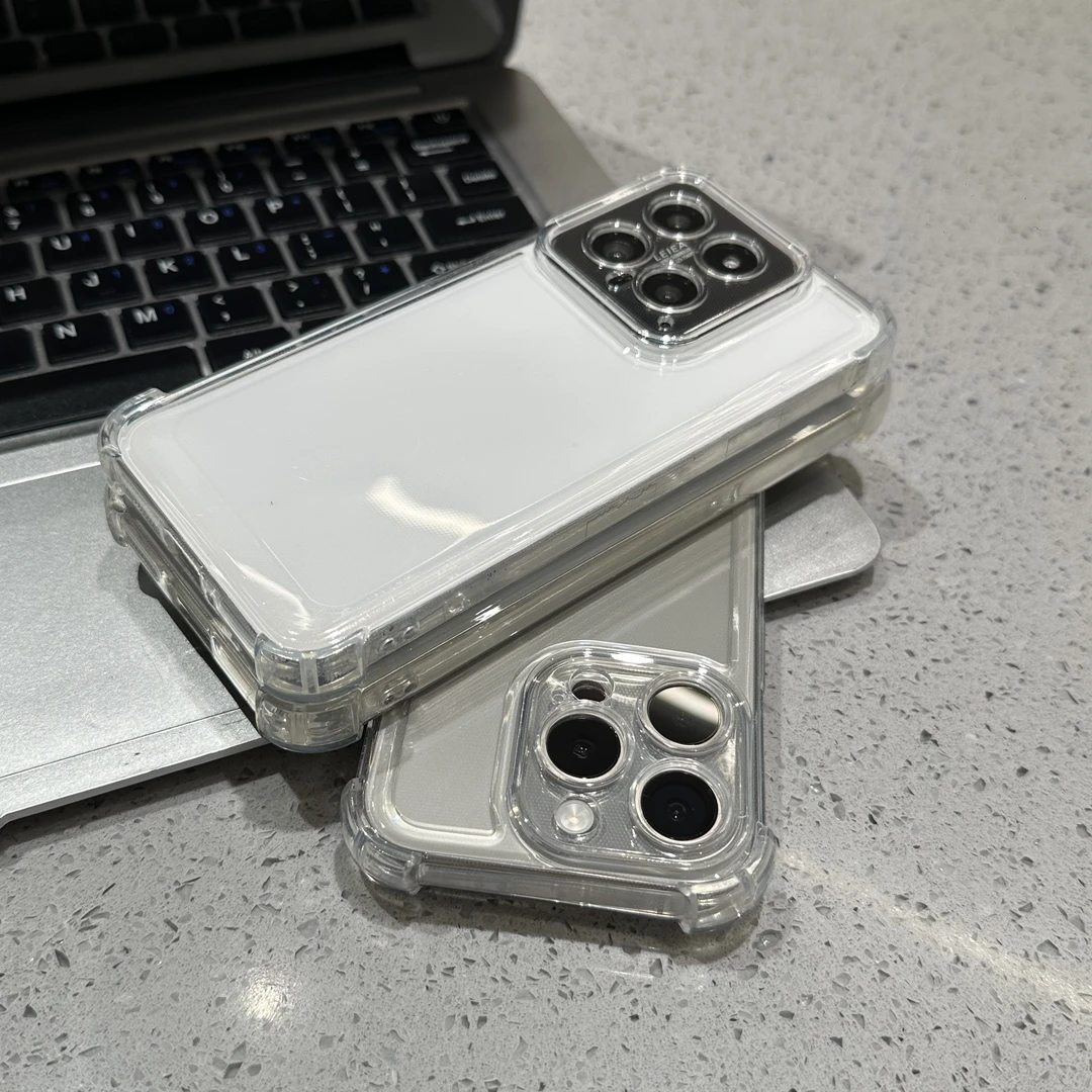 奥菲顿新款气囊防摔透明适用iPhone16/15P手机壳华为vivo小米oppo