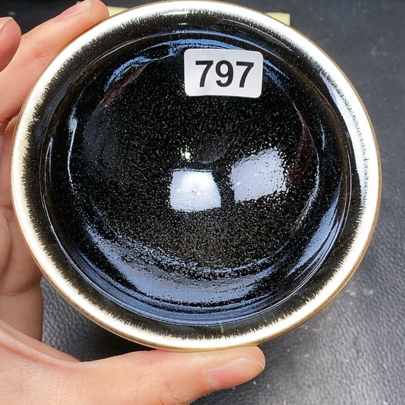 【闪购商品】茶盏监**平全手工打造建盏