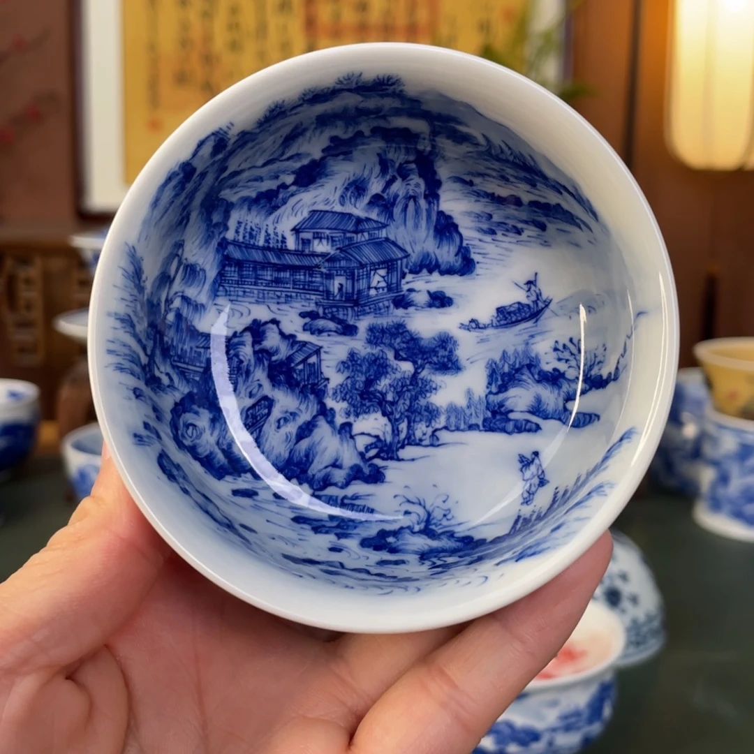 杯景德镇陶瓷手工手绘
