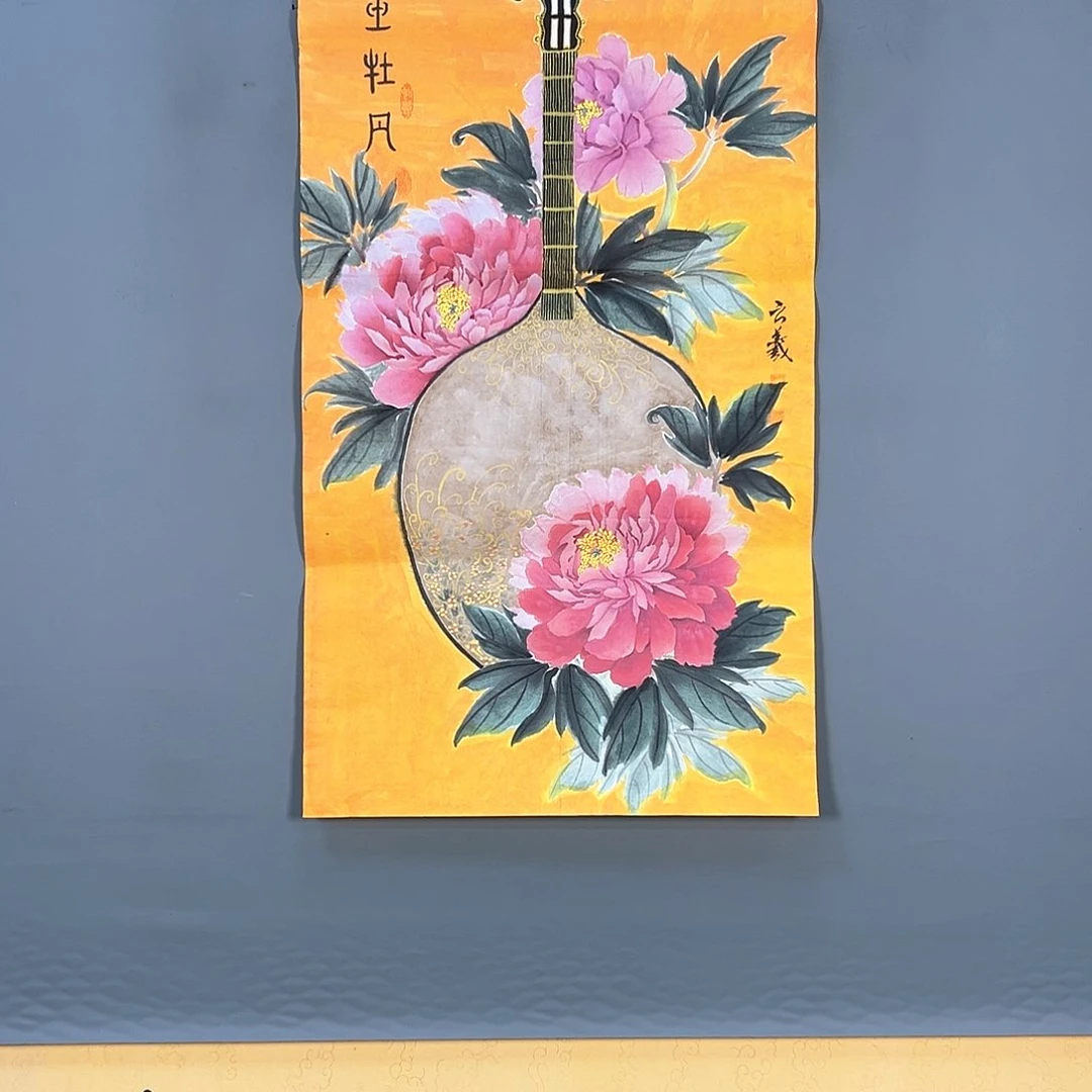 国画122 花鸟和蝴蝶都在这里