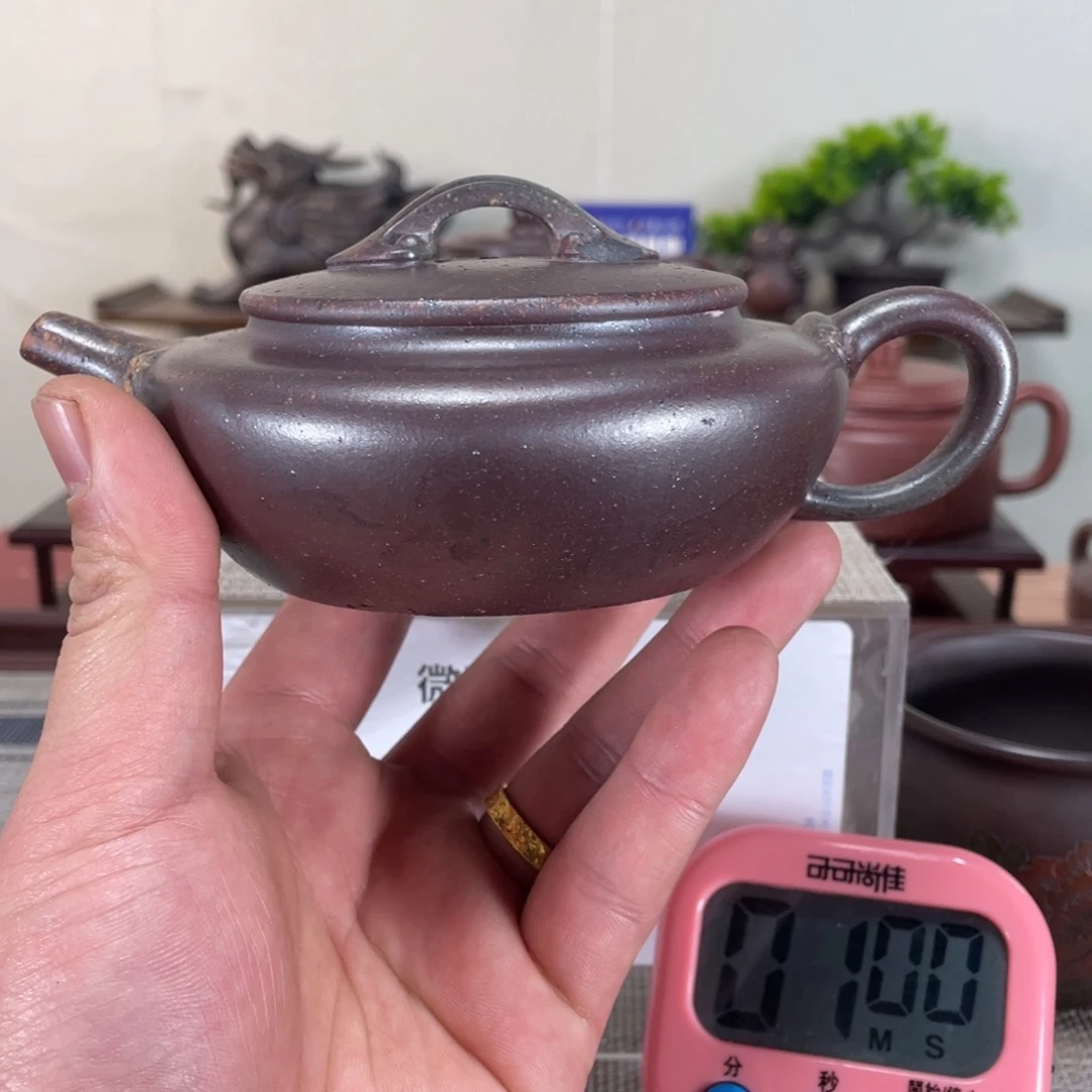 紫砂茶壶覃****肉微瑕也可以