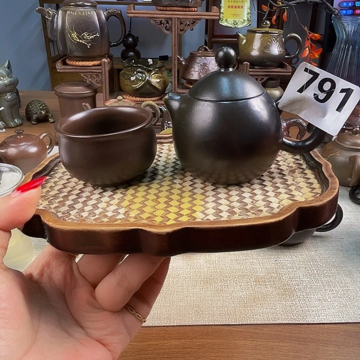 柴烧壶泡茶香柴燒壺泡茶