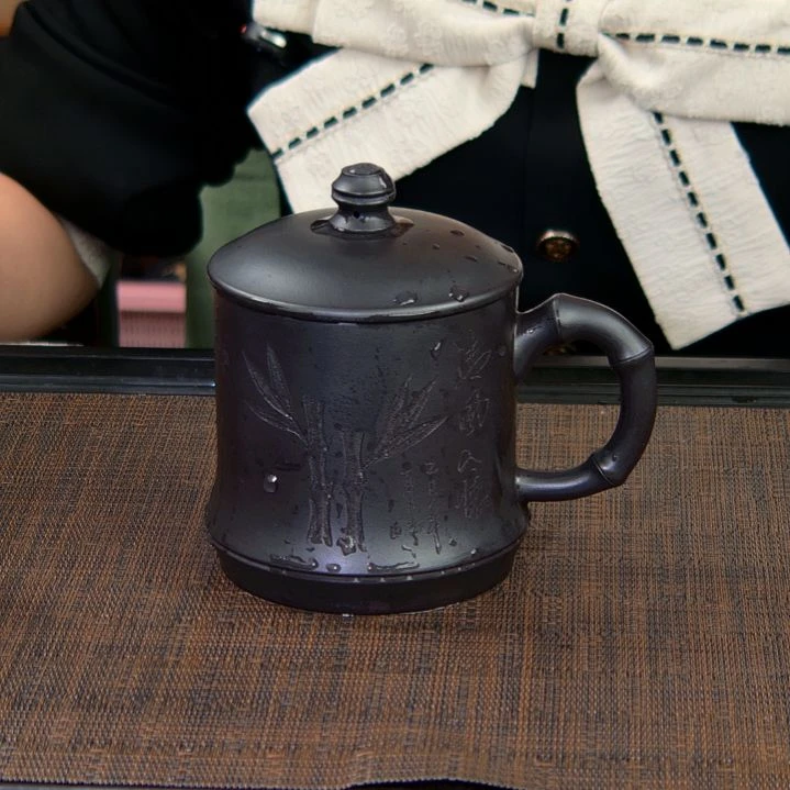 茶杯紫砂高货放漏