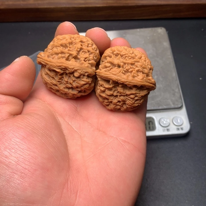 文玩核桃把件42南疆32