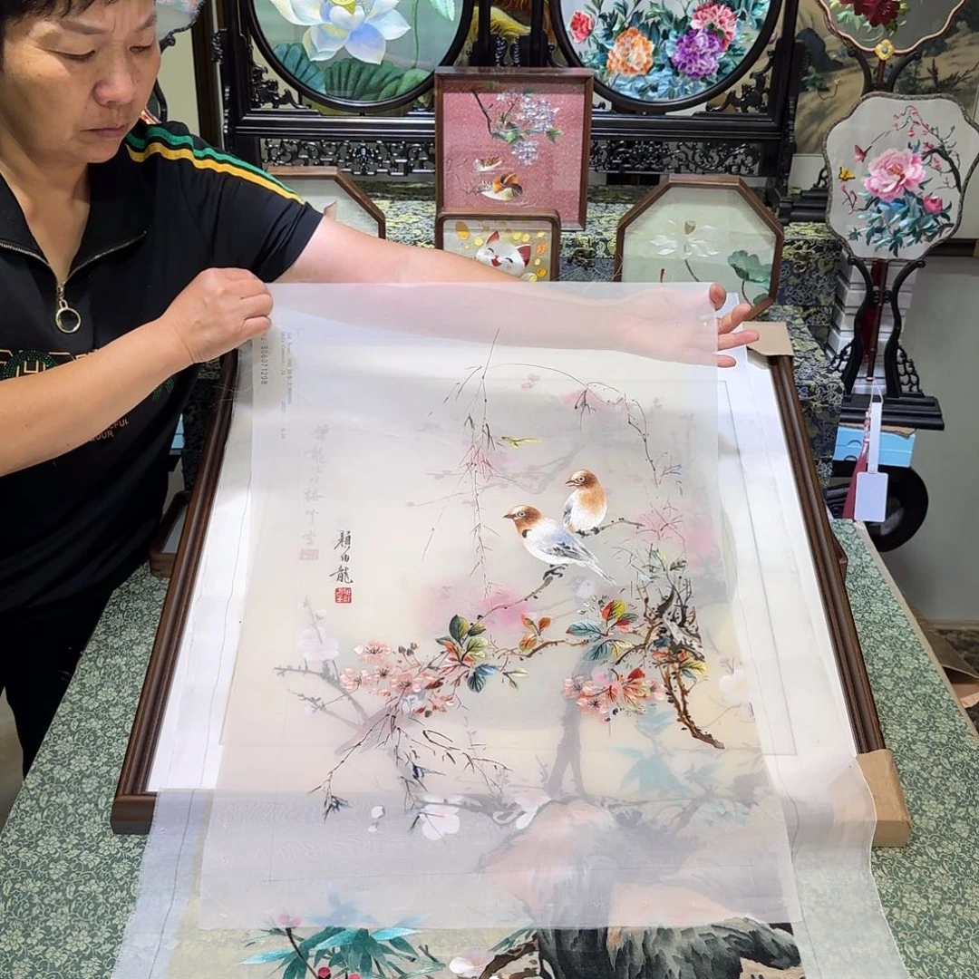 刺绣刺绣工艺精湛独特工艺精心
