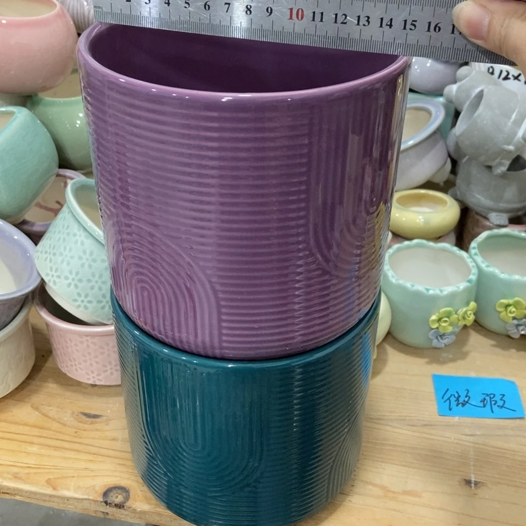 红陶陶瓷花盆凑满12米包邮