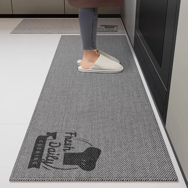 厨房专用地垫防油防滑地毯耐脏脚垫长条专用吸水垫子可擦免洗防水