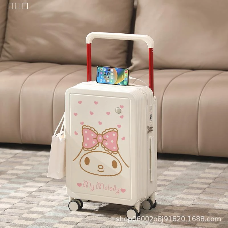 宽拉杆行李箱美乐蒂专属定制女学生旅行箱登机箱密码箱卡通拉杆箱