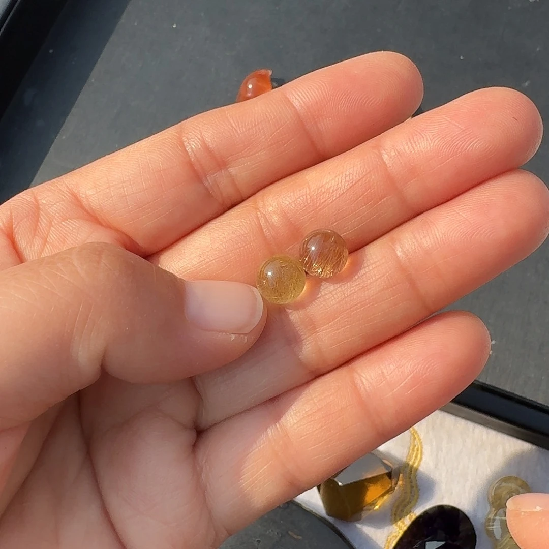 水晶颈饰未镶嵌米*定制