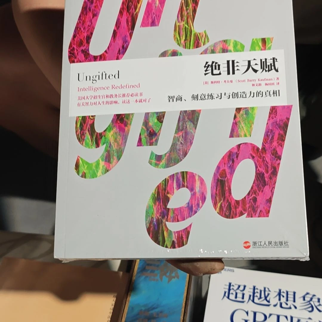绝非天赋平装库存书