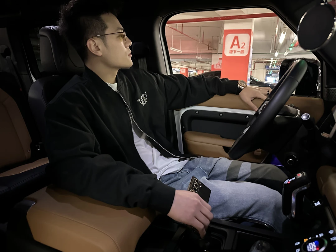 c&H（珍珠夹克）重磅黑色外套男女同款运动休闲高级感男装上衣男款