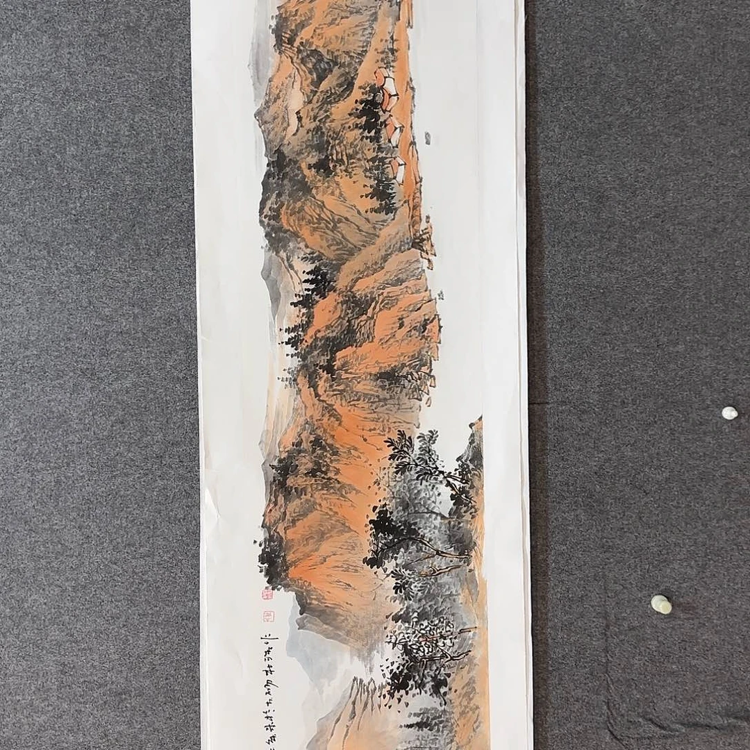 国画杜浩 老师手绘作品