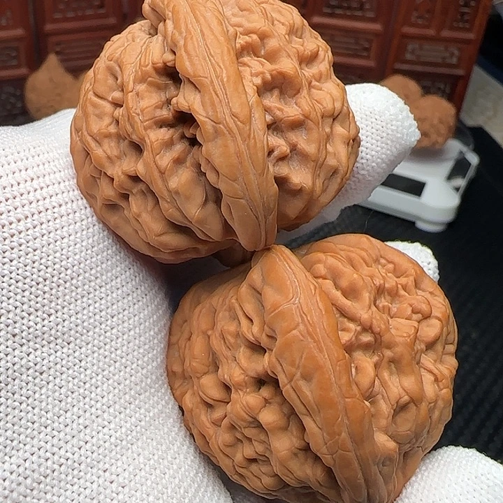 吊坠文玩核桃全品虎头王48福利