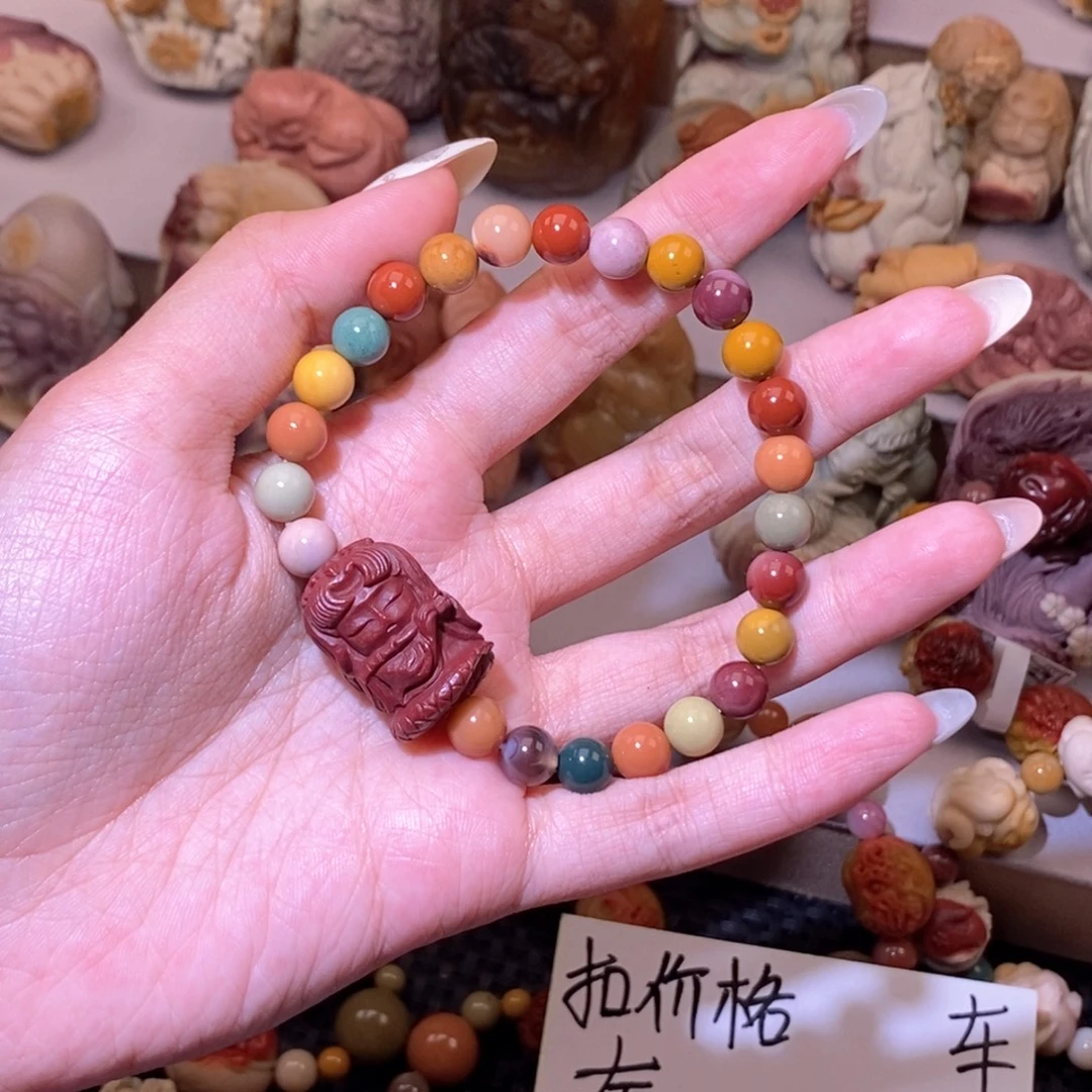 未镶嵌手链石英质玉（阿拉善玉）