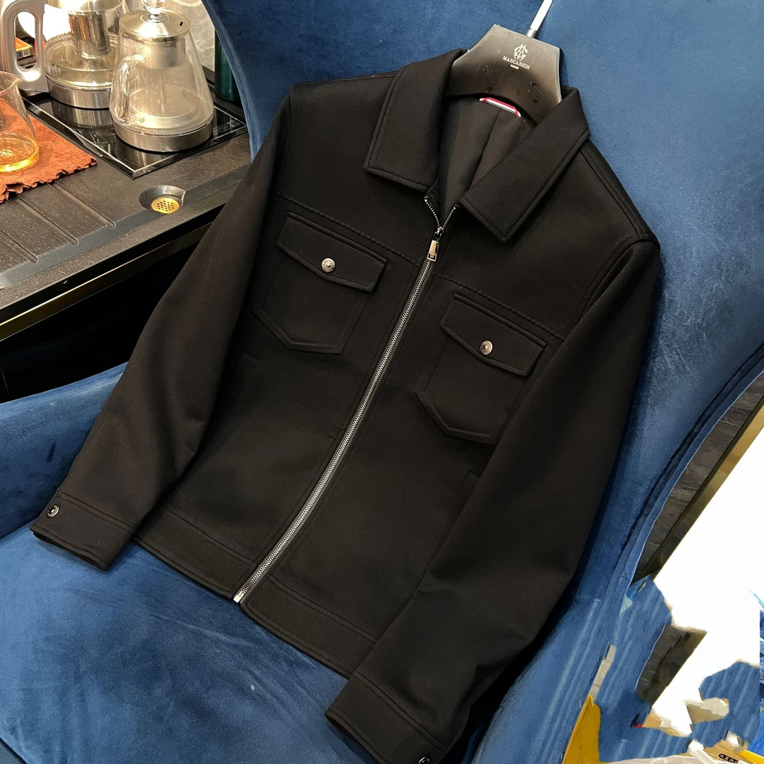 欧品男士春季新款个性潮流外套时尚高端潮流百搭休闲男外套 630