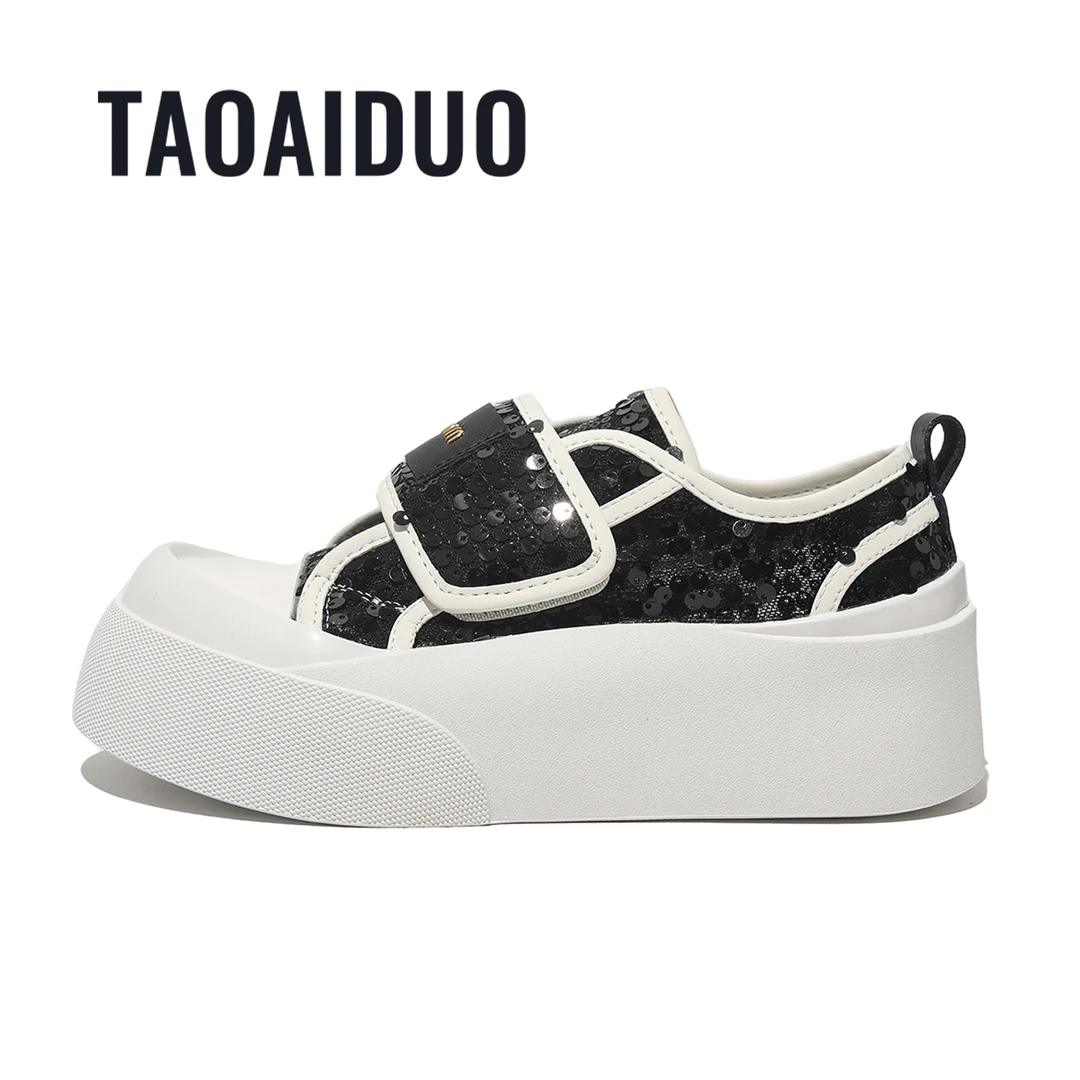 【淘爱朵●现货】时尚厚底增高5cm潮流百搭女士休闲鞋23707