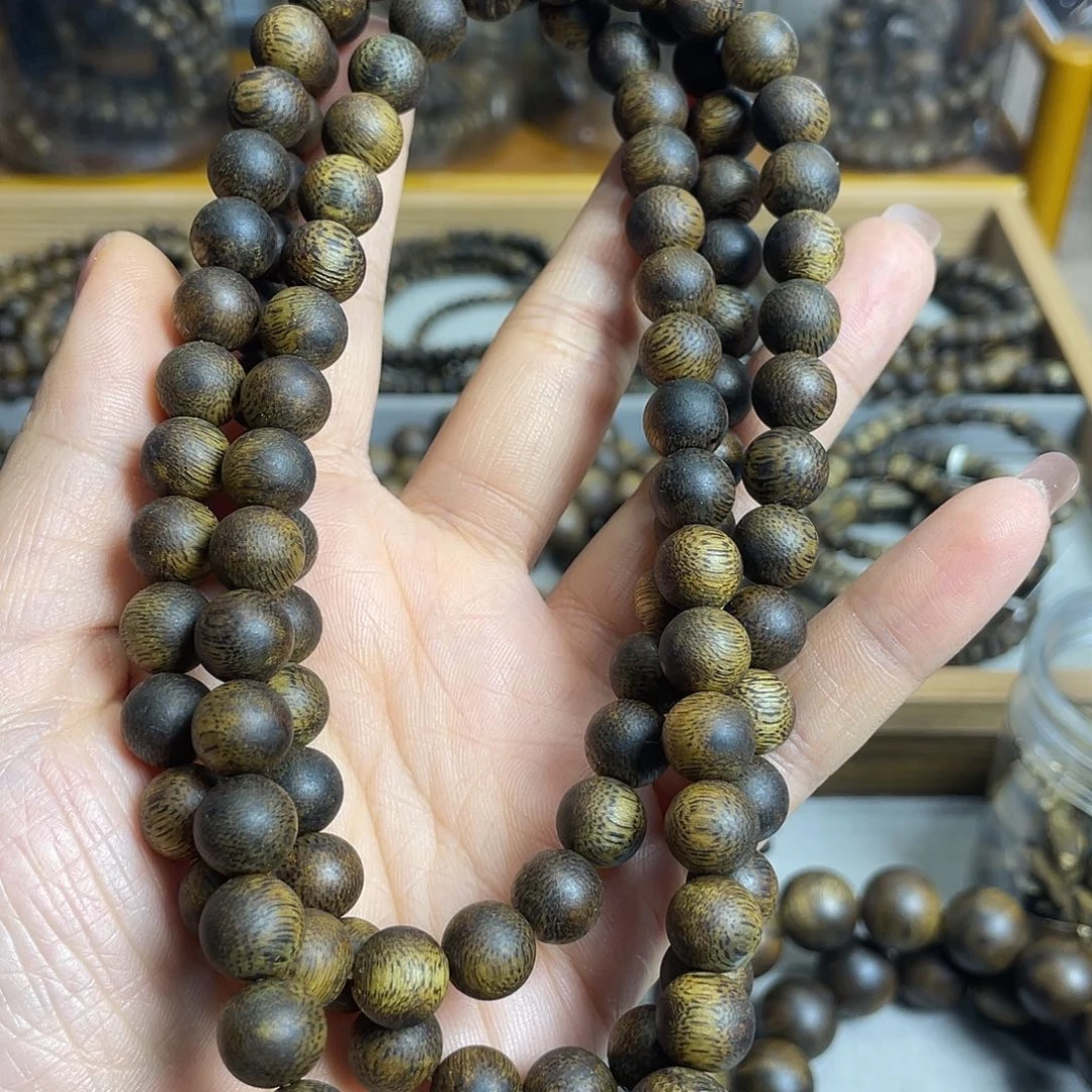 沉香沉香碎屑棋楠沉香老料多圈9mm花香蜜香